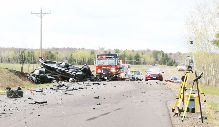 Fatal accident scene
